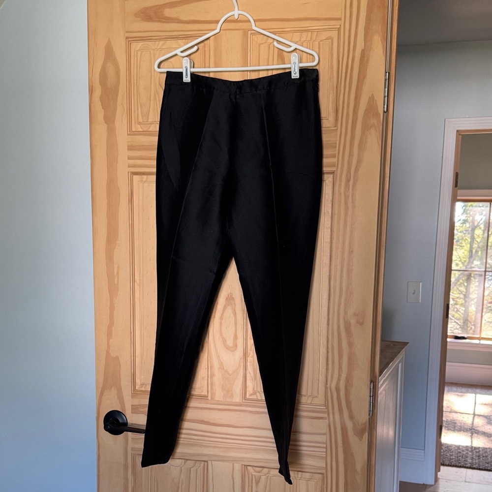 Oscar de la Renta Black Trousers